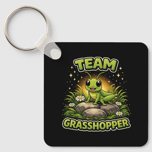 Team Heuschrecke Schlüsselanhänger (Vorderseite)