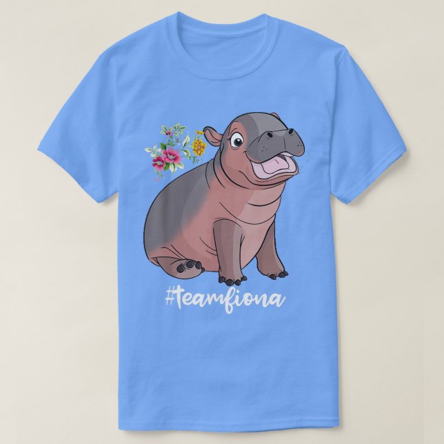 Team Hippo Fiona T-Shirt (Design vorne)