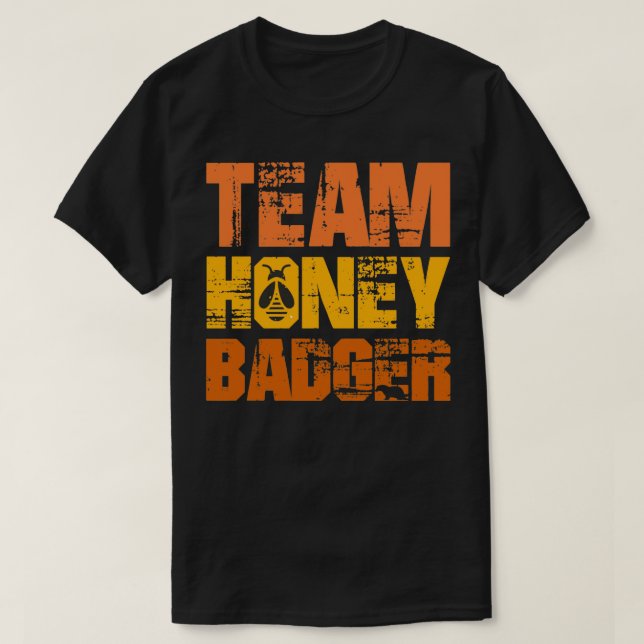 Team Honey Badger 7 T-Shirt (Design vorne)