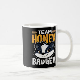 Team Honey Badger - Cooles Tiergeschenk Kaffeetasse