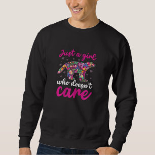 Team Honey Badger   Marder Ratel Mädchen, das nich Sweatshirt