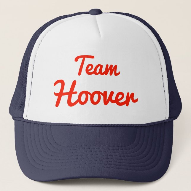 Team Hoover Truckerkappe (Vorderseite)