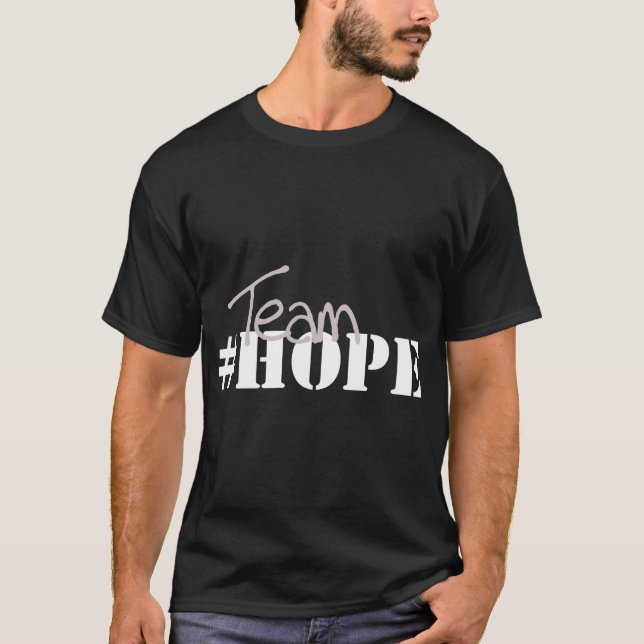 Team #hope T-Shirt (Vorderseite)