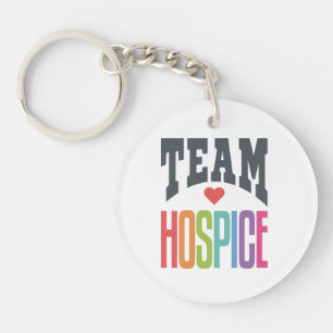 Team Hospice Squad Krankenpflege Schlüsselanhänger