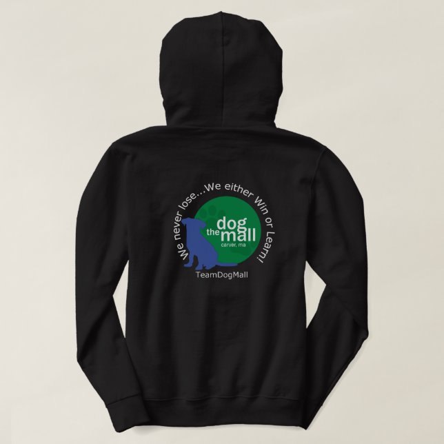 Team-HundeMall-Sweatshirt Hoodie (Design Rückseite)
