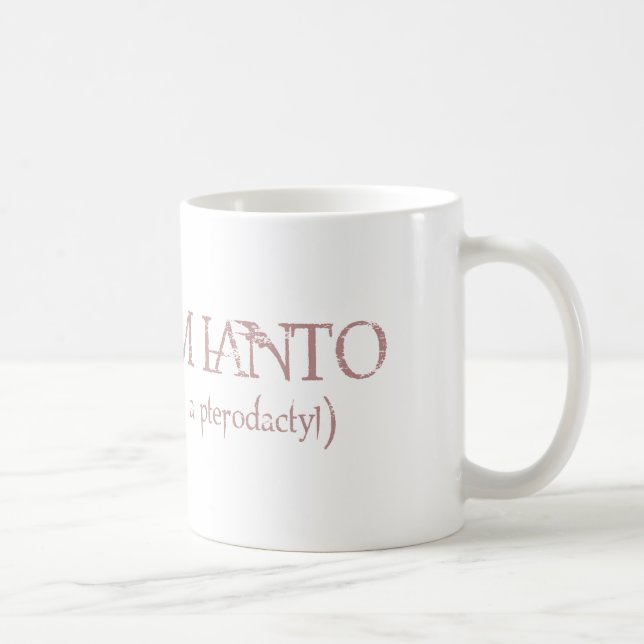 Team Ianto- Pterodactyl-Tasse Tasse (Rechts)
