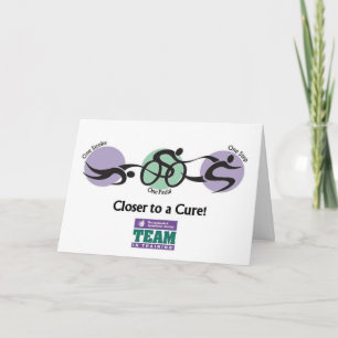 Team in Training Dankeschön Karte