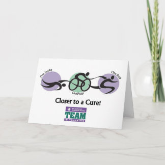 Team in Training Dankeschön Karte