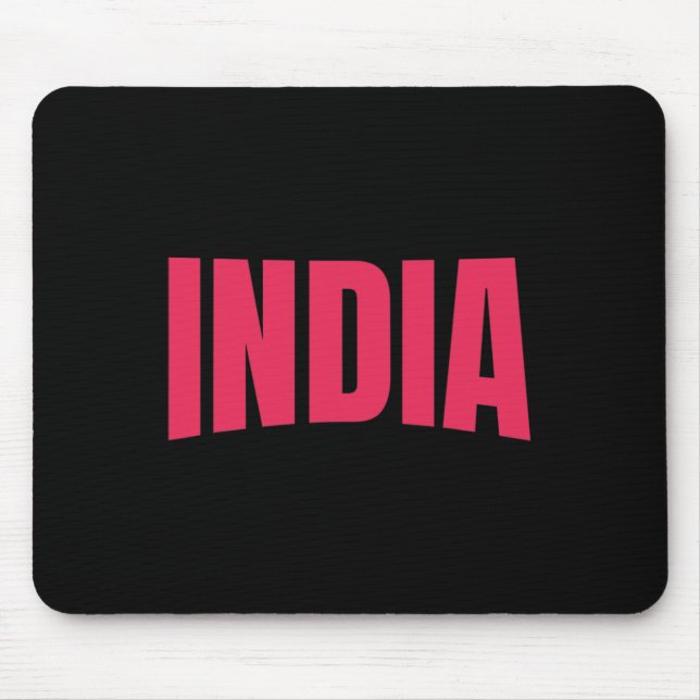 Team India World Cricket Cup Fan Jersey  Mousepad (Vorne)