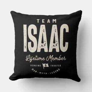 Team Isaac Lifetime Personalisiert Name Kissen