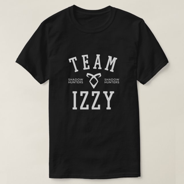TEAM IZZY Angepasst T-Shirt (Design vorne)