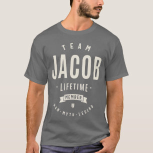 Team Jacob Lebenslanges Mitglied Lustiger Name Jac T-Shirt