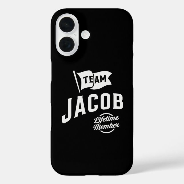 Team Jacob Lifetime Mitglied Case-Mate iPhone Hülle (Rückseite)