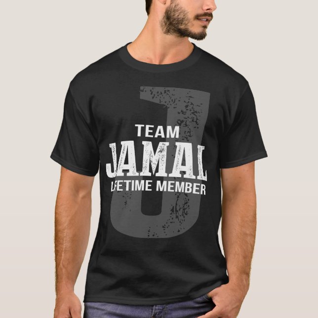 Team Jamal Lifetime Mitglied T-Shirt (Vorderseite)