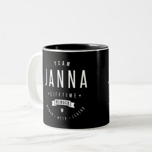 Team Janna Zweifarbige Tasse