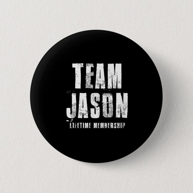 Team Jason Motivational Insrational Proud Family  Button (Vorderseite)