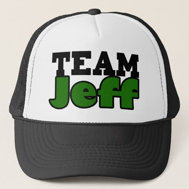 Team Jeff Truckerkappe (Vorderseite)
