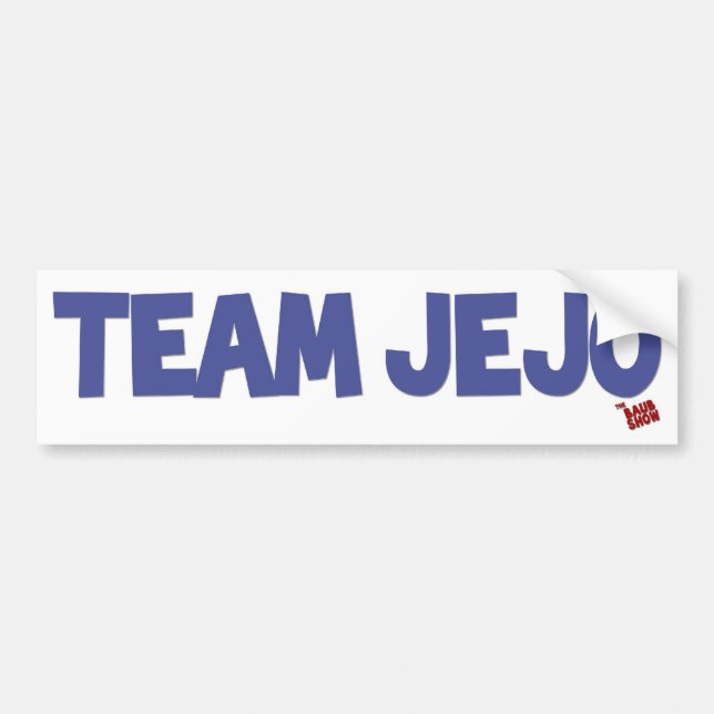Team JeJo Autoaufkleber (Vorne)