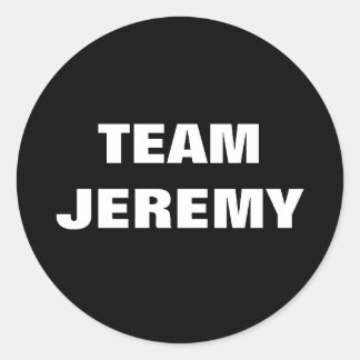 Team Jeremy Stickers