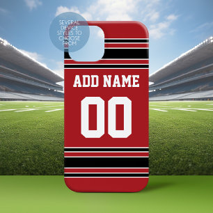 Team Jersey mit Individuelle Name und Nummer iPhone 16 Hülle
