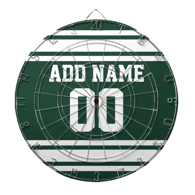 Team Jersey mit Individuelle Name und Nummer Dartscheibe (vorne)