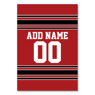 Team Jersey mit Individuelle Name und Nummer Tischnummer