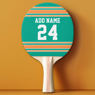 Team Jersey mit Individuelle Name und Nummer Tischtennis Schläger