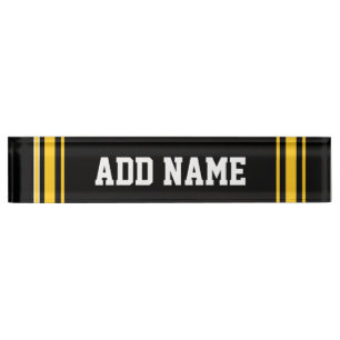 Team Jersey mit individuellem Namen und Zahl Namensplakette