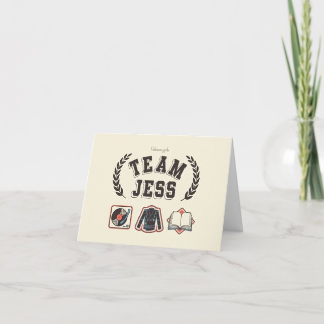 Team Jess Gilmore Girls Design (Vorderseite)
