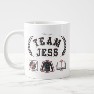 Team Jess Gilmore Girls Design Jumbo-Tasse