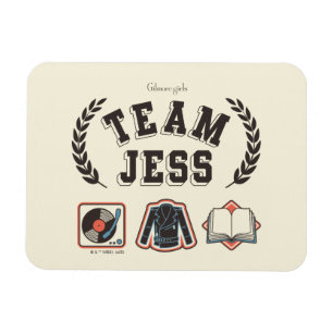 Team Jess Gilmore Girls Design Magnet