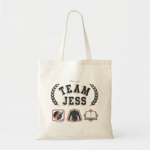 Team Jess Gilmore Girls Design Tragetasche