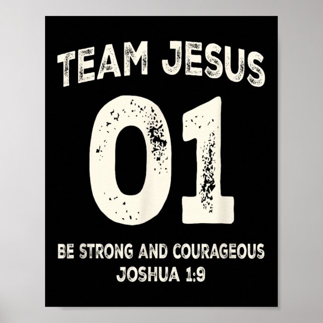 Team Jesus 01 sei mutig Poster (Vorne)
