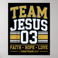 Team Jesus 03 Christlicher Glaube Männer Teenager
