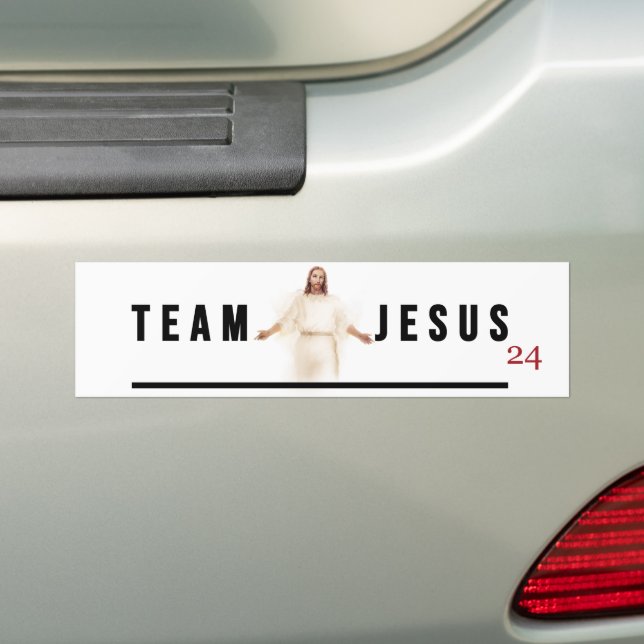 Team Jesus Autoaufkleber (Auf Auto)