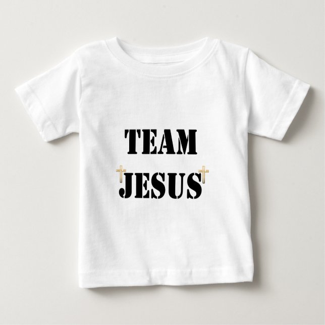 Team Jesus Baby T-shirt (Vorderseite)