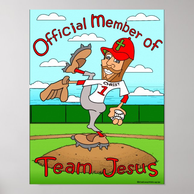 Team Jesus (Baseball) Poster (Vorne)