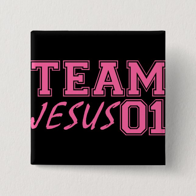 Team Jesus Button (Vorderseite)
