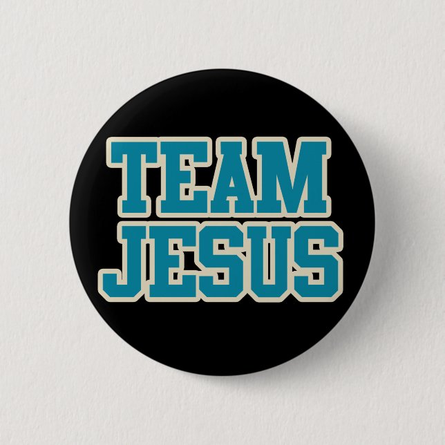 Team Jesus Button (Vorderseite)