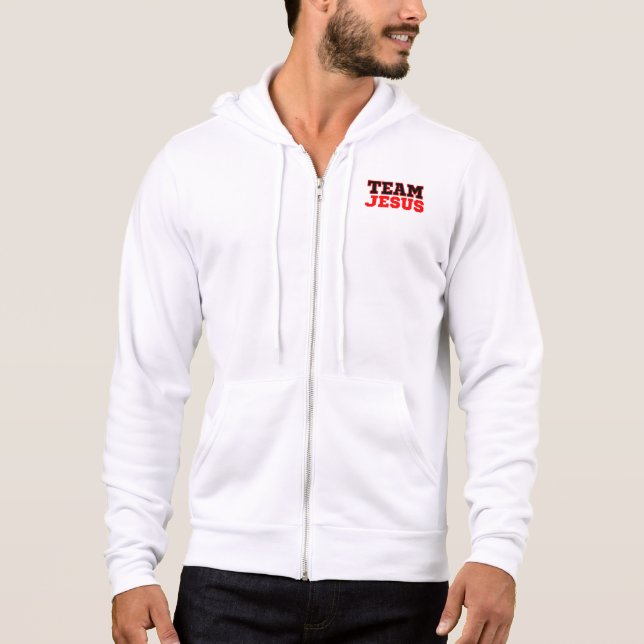 Team Jesus Christlich Faith Hoodie (Vorderseite)