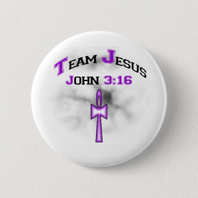 Team Jesus Christlich John 316 Button (Vorderseite)