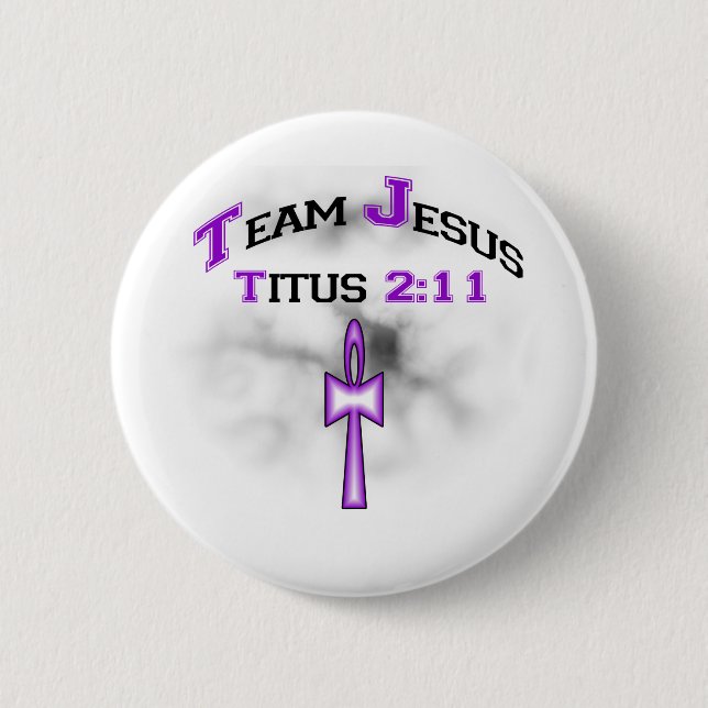 Team Jesus Christlich Titus 211 Button (Vorderseite)