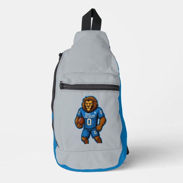 Team JESUS Fußball 0 - Christlich Crossbody Bag (Vorderseite)