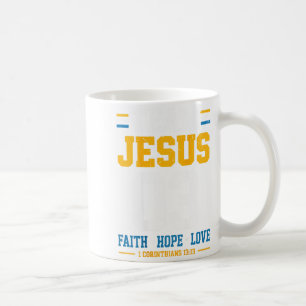 Team Jesus Glaube Hoffnung Liebe passende Familie Kaffeetasse