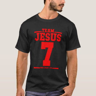 Team Jesus Jersey 7 Sein Name ist Power Heilung Le T-Shirt