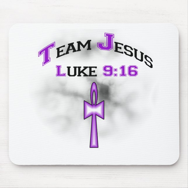 Team Jesus Luke 916 Mousepad (Vorne)