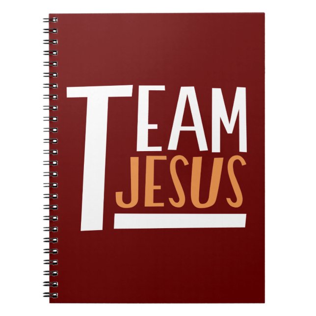 Team Jesus Notizblock (Vorderseite)