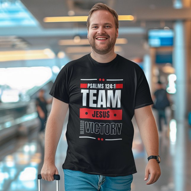 Team Jesus - Prayer Bible Scripture T-Shirt (Von Creator hochgeladen)