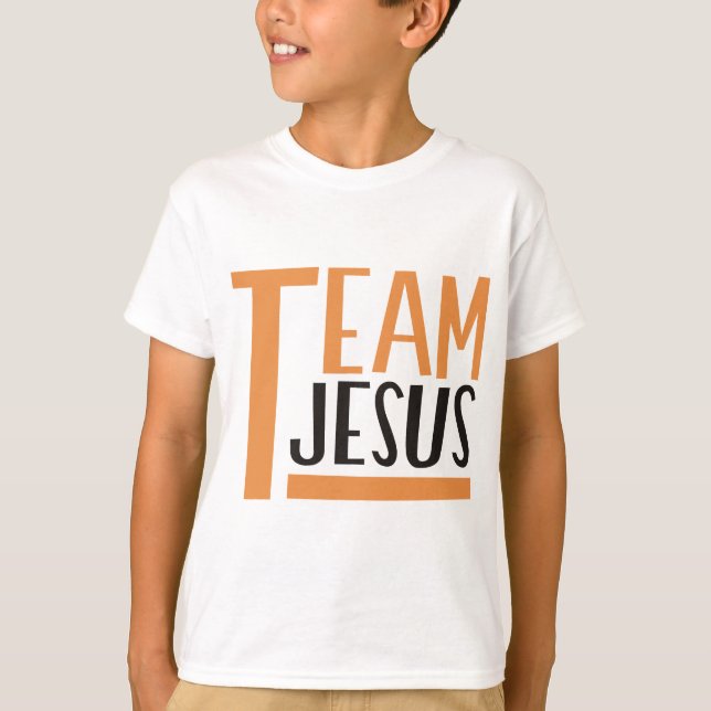 Team Jesus T-Shirt (Vorderseite)