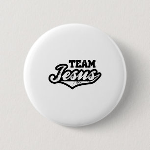 Team Jesus T-Shirt  Button